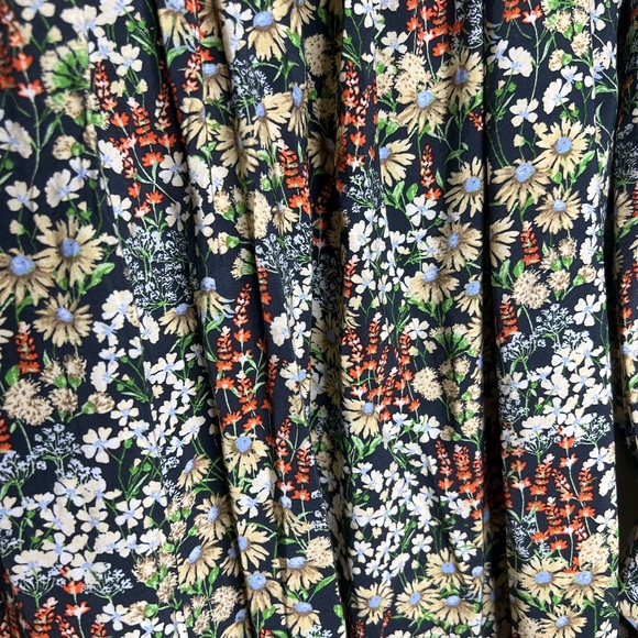 Women’s oversized flower print dress XL - Picture 2 of 4